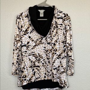 Women's Animal Print Top